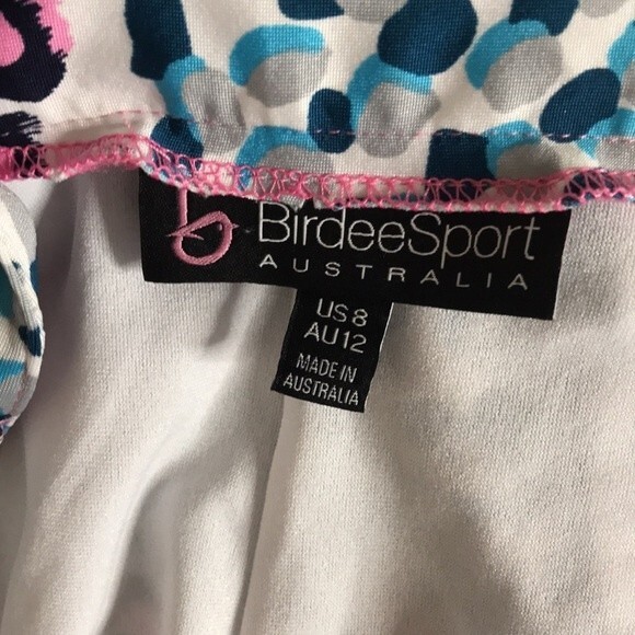 BirdeeSport Australia Women's Skort Skirt Shorts Golf Tennis MultiColor size 8 - Picture 10 of 12